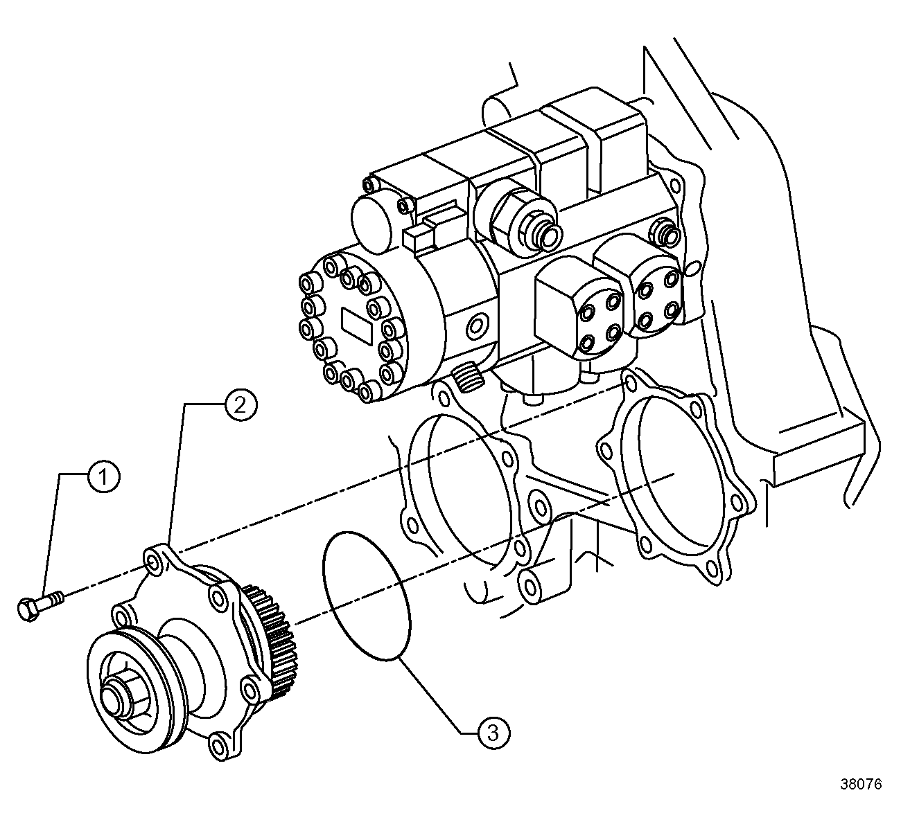 DETROIT SERIES 4000 Accessory Drive #480