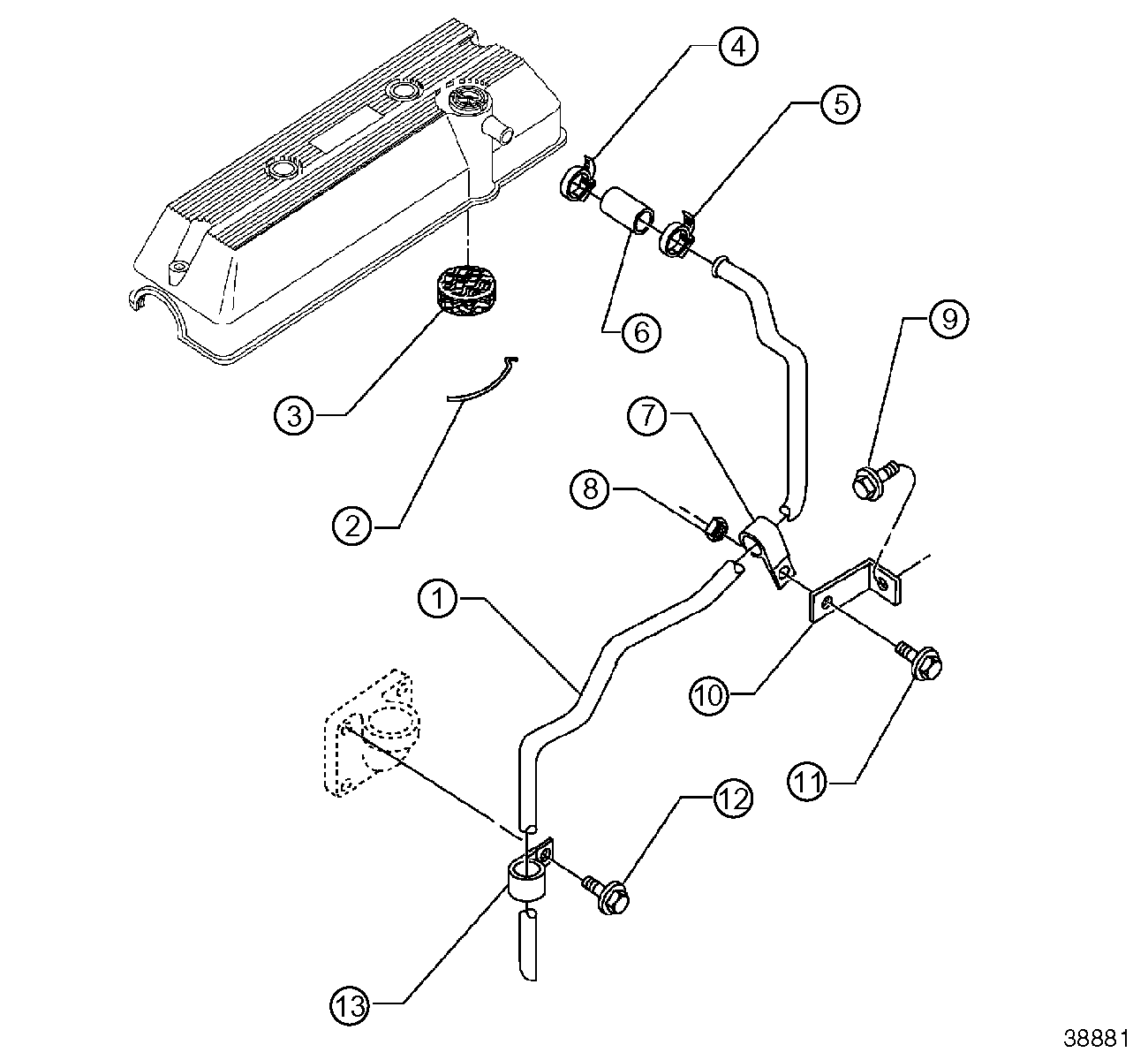 DETROIT SERIES 50 Ventilating System #961