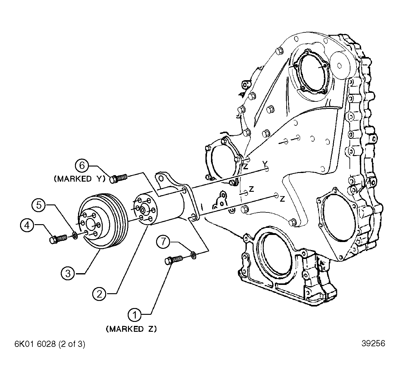 DETROIT SERIES 60 Fan #1861