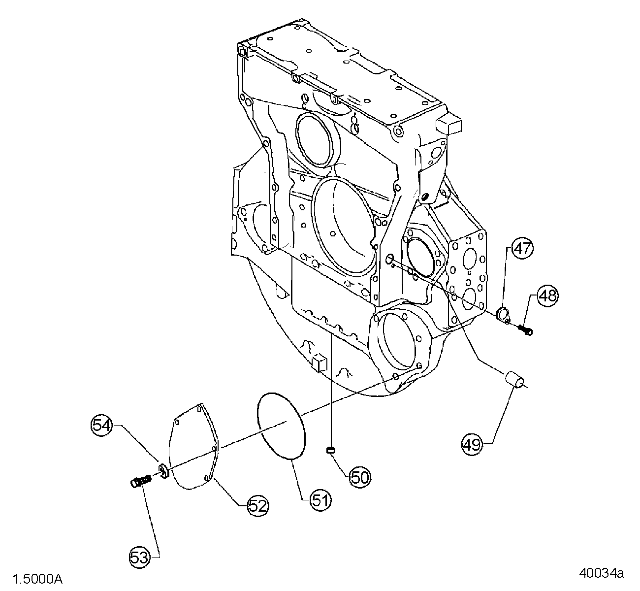DETROIT SERIES 2000 Flywheel, Housing #860