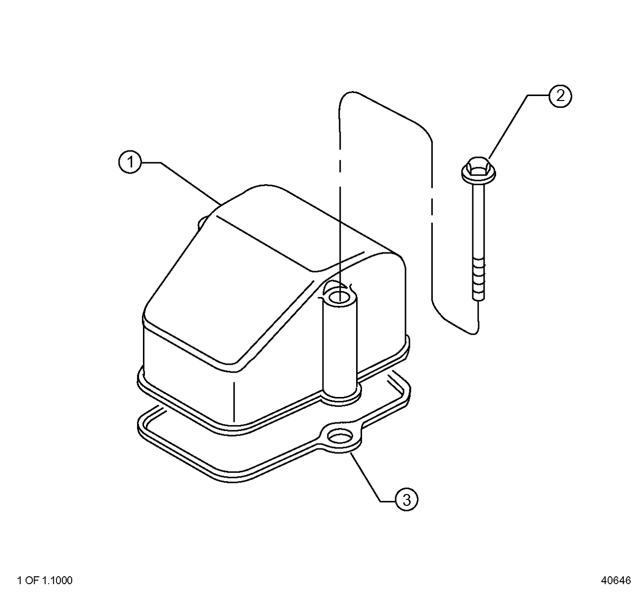 DETROIT SERIES 55 Rocker Cover #580