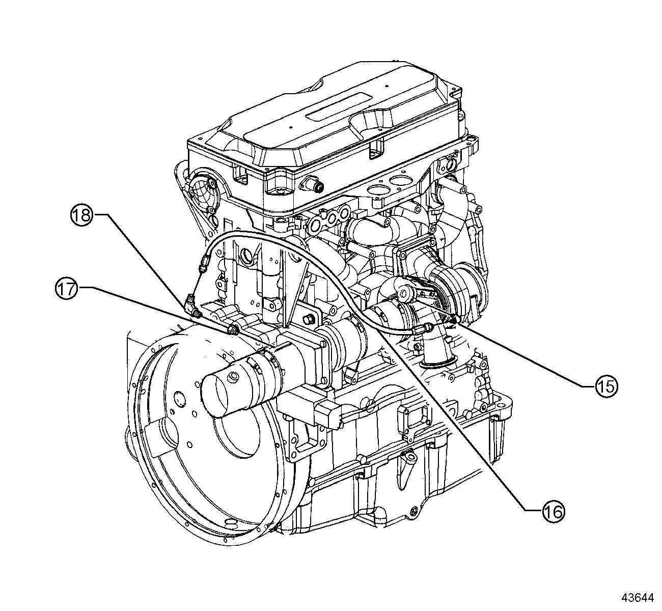 43644_lg DETROIT SERIES 50 Dual Fuel System #13