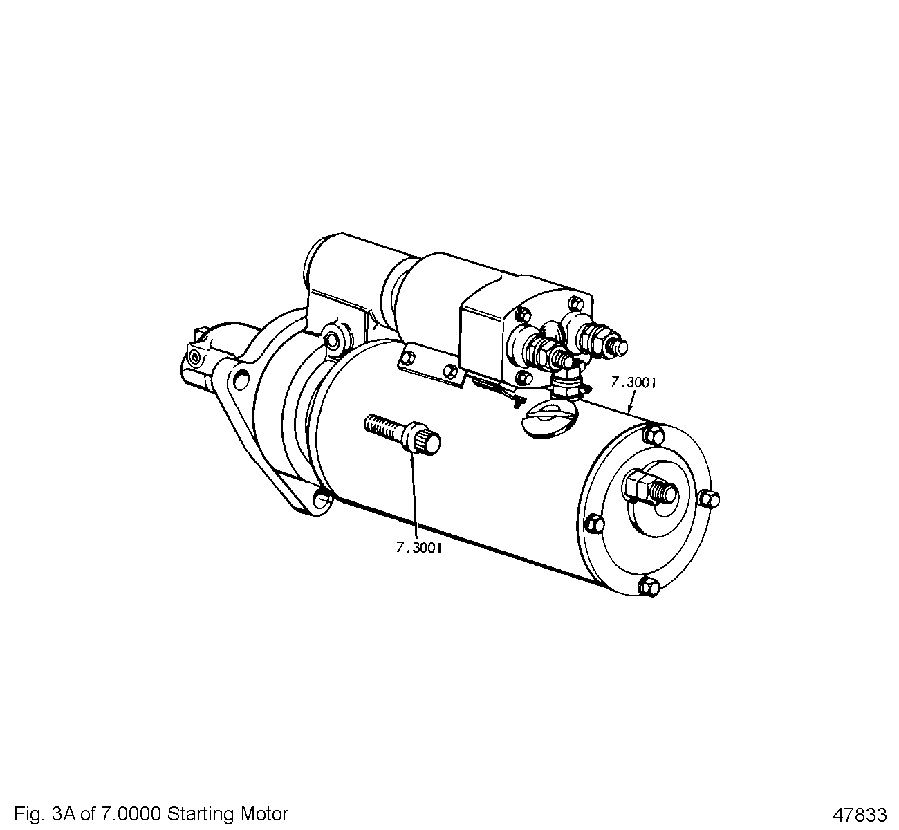DETROIT SERIES 8.2L Starting Motor #300