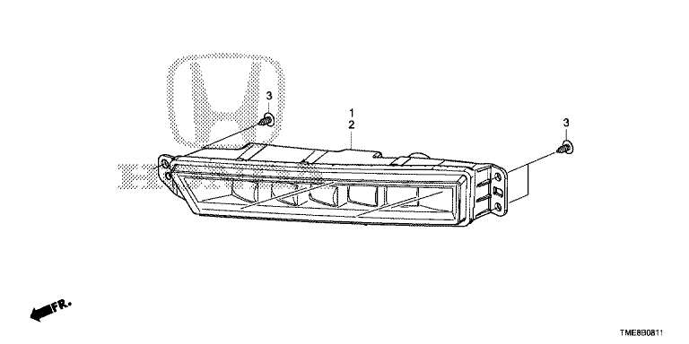 B-8-11 FOG LIGHT(2) – HONDA CR-V RW/RT 2016-2021