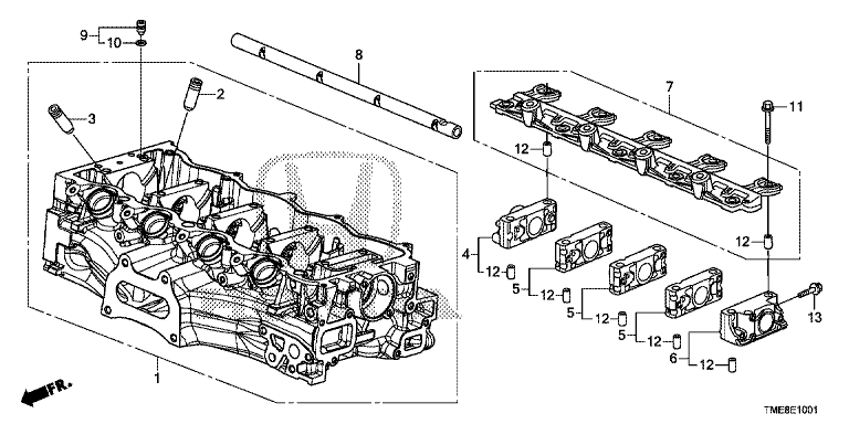 E-10-1 CYLINDER HEAD(2.0L) – HONDA CR-V RW/RT 2016-2021